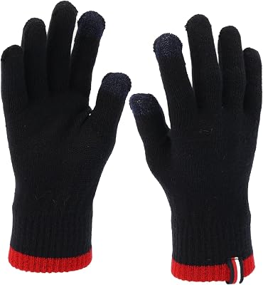 Tommy Hilfiger mens Magic Glove With Touch Screen Technology