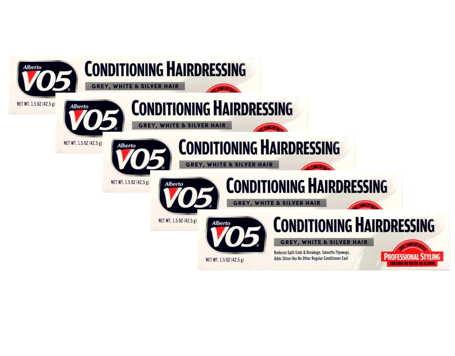 Alberto VO5 Conditioning Hairdressing GrayWhiteSilver Blonde Hair Pack of 5