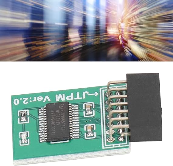 TPM2.0 Module,14 Pin for TPM 2.0 Module,TPM SPI Module for Z590, B560, H510, Z490, B460, H410, Z390, Z370, B365, B360, H370, H310, Z270, B250, H270, Z170, B150, H170, H110, X299
