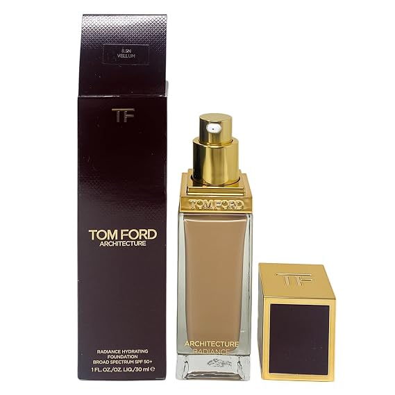 Tom Ford Architecture Radiance Hydrating Foundation SPF 50+ Liquid Foundation For Dry Skin In 8.5N Vellum