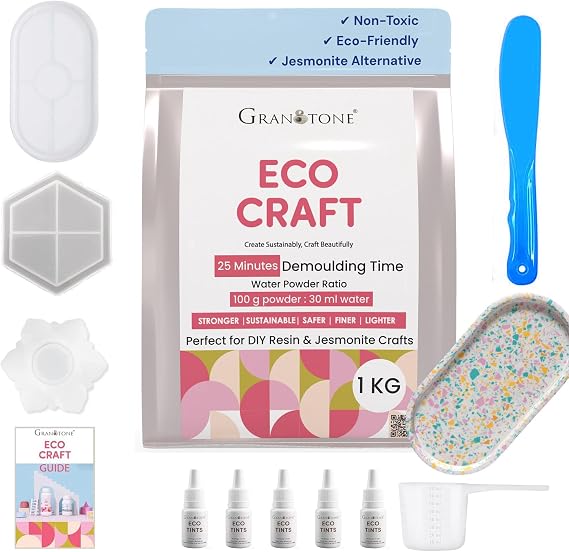 GRANOTONE ECOCRAFT DIY Casting Kit 2.2 lb 1 kg Complete Set