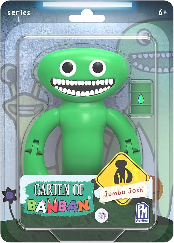 Garten of Banban Jumbo Josh 5 Inch Green Action Figure from