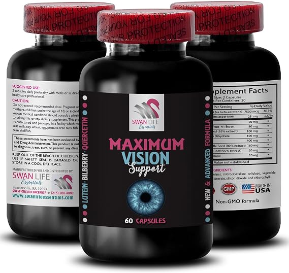 Precision focus - EYE VISION SUPPLEMENT - Sharp focus, Clear view, Bright details, Eye clarity booster, Clarity boost, Crisp detail, Eye support, Vision clarity, Bright scenes 1 Bottle 60 Capsules