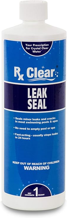 Rx Clear Leak Seal | Fast Acting Repair Kit | 1 Quart Bottles | Single Pack