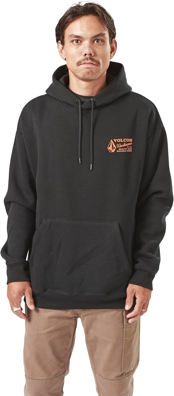 Volcom Men's Workwear Pullover Hoodie Soft Brushed Fleece