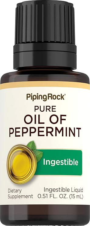 Piping Rock Peppermint Oil | 15 ml Drops