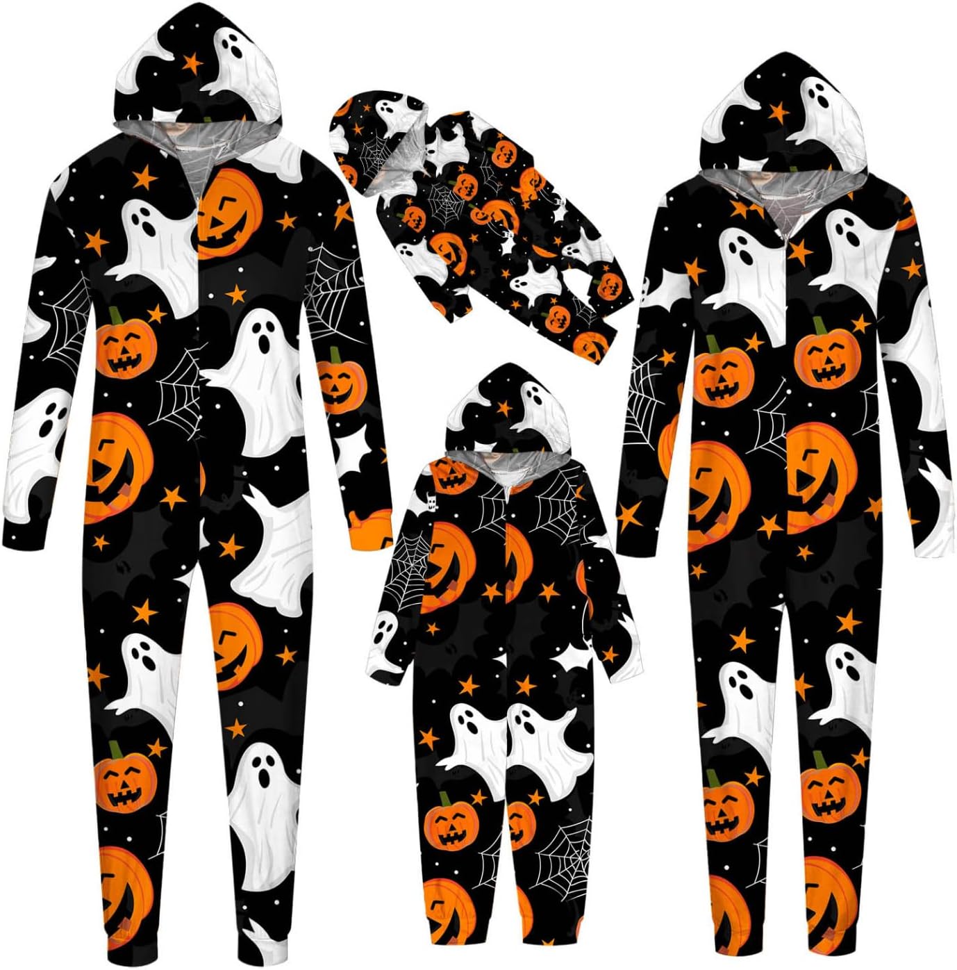 Halloween Pajamas Long Sleeved Family Matching Jumpsuit Romper Family Halloween Costumes Family Pajamas Matching Pjs