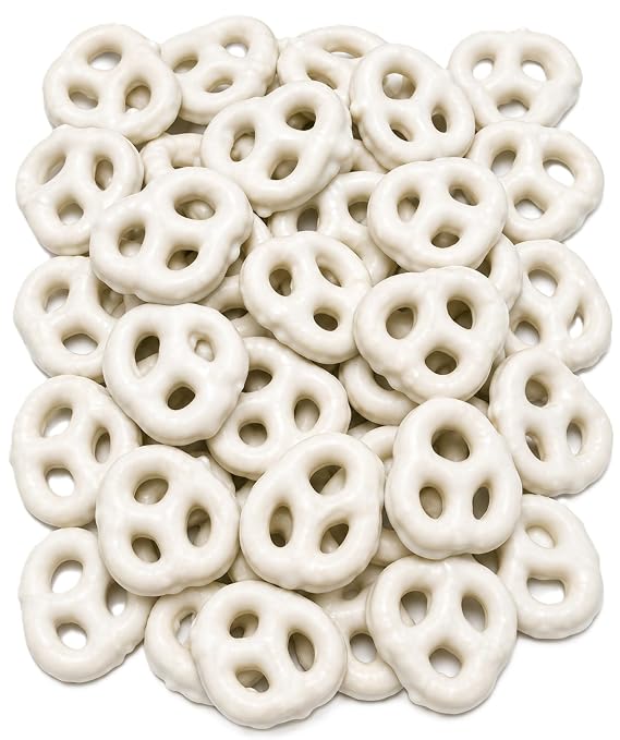 Yogurt Covered Pretzels 1 lb Sweet Crunchy Snack Yogurt Dipped Pretzel