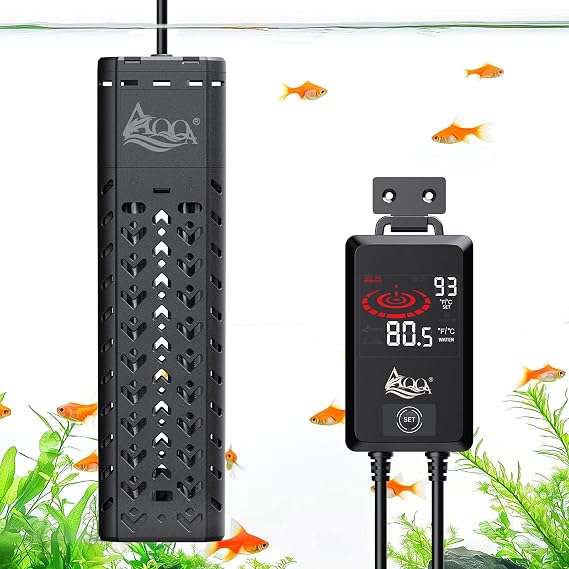 AQQA Aquarium Heater 800W for 80-230 Gallon