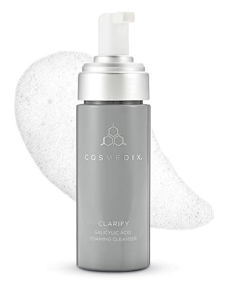 COSMEDIX Salicylic Acid Foaming Face Wash - Sensitive & Blemish-Prone Skin