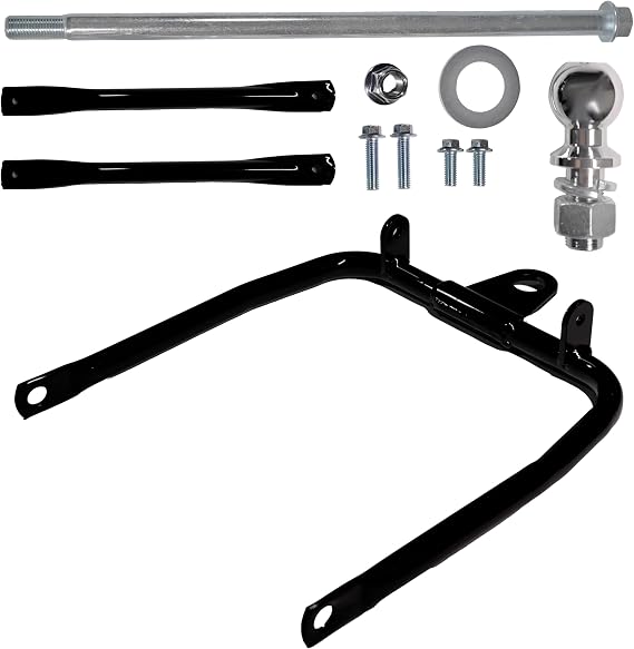 JMCHstore Trailer Hitch for Coleman CT200U BT200X CT200UEX 196cc Hisun 200-3 200-7, Axis M200 Mini Bike
