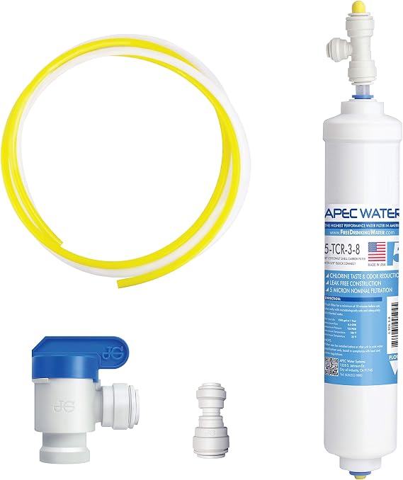 APEC Water Systems 3/8" Output Quicker Dispense Upgrade Kit for Under Sink Reverse Osmosis Water Filter System