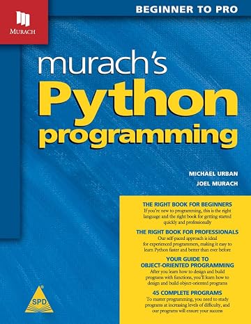 Murach's Python Programming