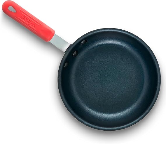 Winco 8" Aluminum Fry Pan/Skillet, Stay Cool Handle, Non-Stick Finish