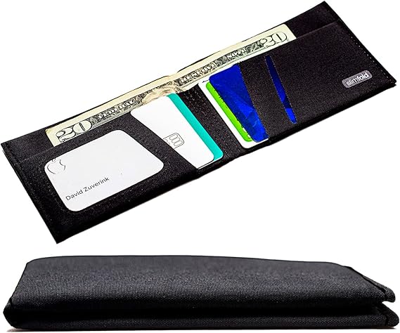 SlimFold Minimalist Front Pocket Vegan Slim Wallets for Men (RFID Blocking)