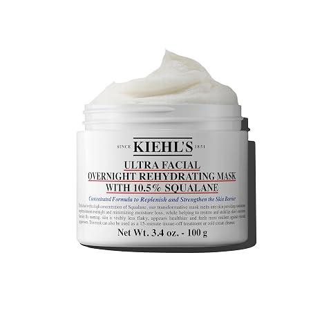 Kiehl's - Ultra Facial Overnight Cream Face Mask with 10.5% Squalane
