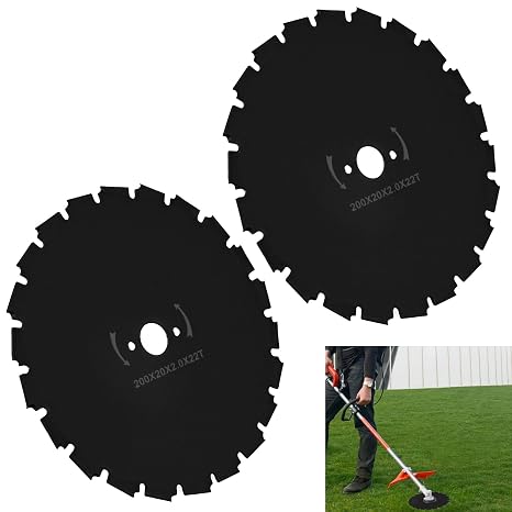 2 Pack 99944200131 Brushcutter Blade for Echo Trimmers