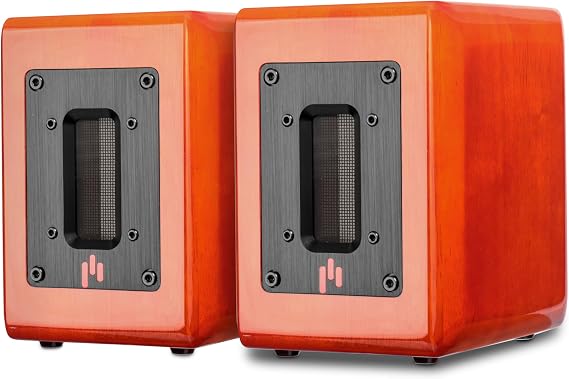 Aperion Audio RST MKII Aluminum-Ribbon Super Tweeter Pair for Home Theater Stereo Speaker HiFi Audiophile Ultra High-End Frequency Response up to 40kHz Pair (Gloss Cherry)