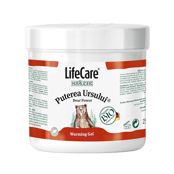 Antirheumatic Warming Gel Bear Power with BIO Herbs, 250 ml