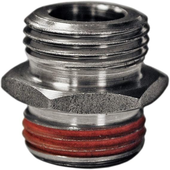 Jagg 11-26352-95A, Stock-to-Jagg Oil Filter Adapter Nipple for H-D