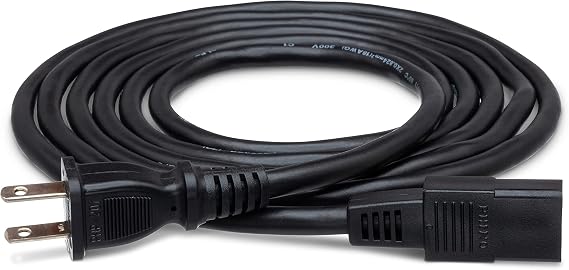 Hosa PWC-178 IEC C9 Power Cable - 8 Feet
