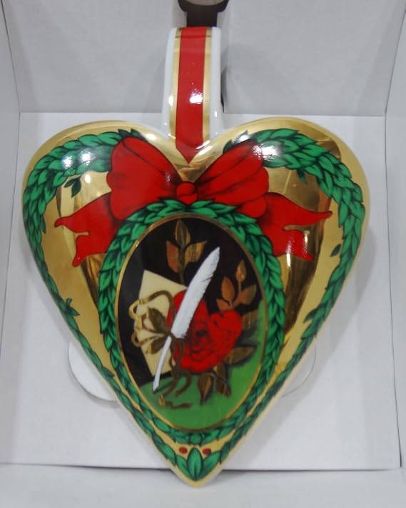 Royal Copenhagen Hearts of Christmas #3 Creating Moments 2008 Hans H Hansen