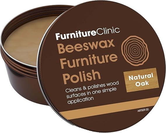Furniture Clinic Beeswax Furniture Polish, Natural Wax, Natural Oak