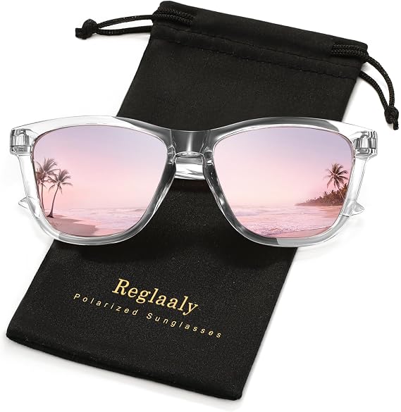 Polarized Retro Trendy Sunglasses Womens Mens UV Protection Shades