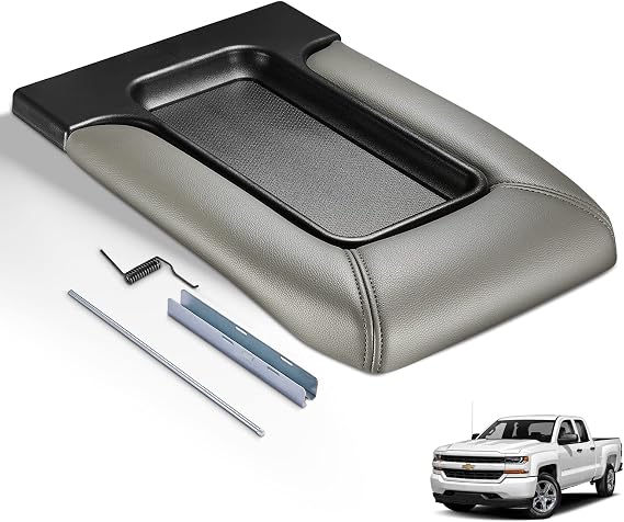 BDFHYK Center Console Lid Replacement Kit Compatible with Cadillac Compatible with Chevrolet and Escalade Avalanche Silverado Suburban Tahoe Sierra Yukon Yukon XL & 924-811 19127364 19127365 19127366