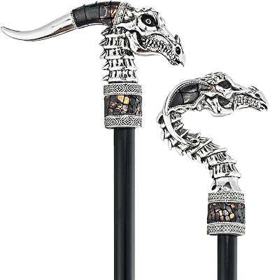 Design Toscano Dragonsthorne Gothic Walking Stick Collection