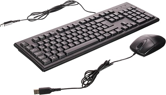 A4 Tech KM-72620D Kablolu Q Türkçe Klavye ve Optik Mouse Seti