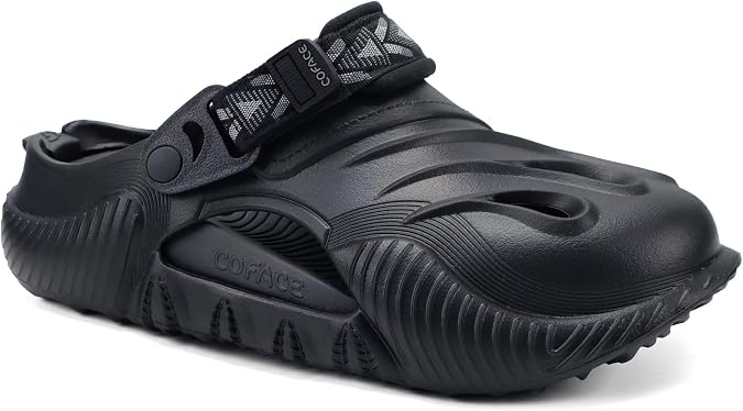 COFACE Mens Recovery Clogs Arch Support Cushion Orthopedic Casual Sandals