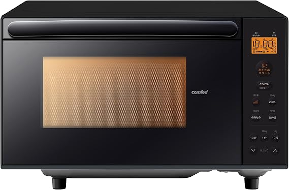 Comfee' Microwave 17 L Flat Table Single Function Vertical Opening Nationwide Compatible For Single Living CF-EX201-BK Black