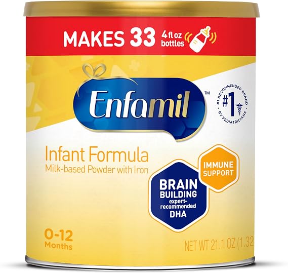 Enfamil Infant Formula, Milk-Based Baby Formula, 21.1 Oz