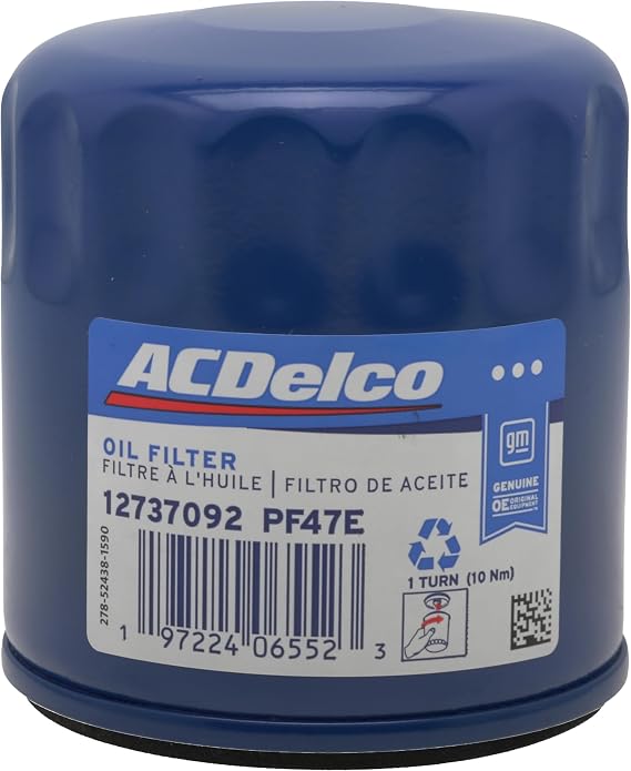 ACDelco GM Original Equipment PF47E (12737092) Oil Filter