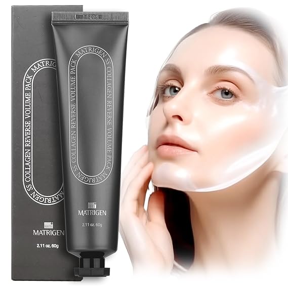 Matrigen SS Collagen Reverse Volume Peel Off Face Mask Pack - Collagen Face Mask, Hydrolyzed Collagen 380 Dalton, Korean Skin Care, Facial Mask, K