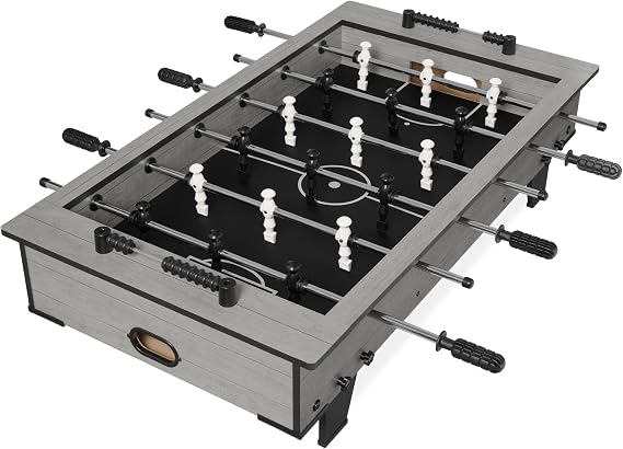 Best Choice Products 40in Tabletop Foosball Table, Compact Mini Arcade Table Hand Soccer for Kids and Adults, Home, Game Room w/ 2 Balls