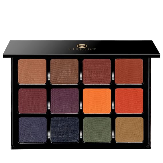 Viseart Paris VisePROTM Pro Luxe Eyeshadow Palette (Dark Mattes)