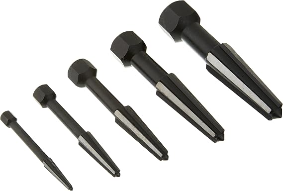 Grip On KNP9R4719003 Edge Screw Extractor Set (5 Piece Rennsteig Double)