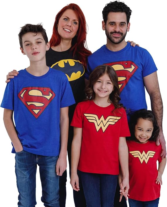 DC Comics Justice League Matching Family Cosplay T-Shirt
