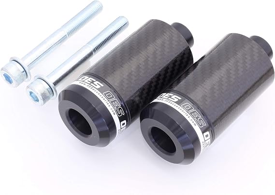 OES Carbon Frame Sliders Yamaha FZ8 2011 2012 2013 No Cut (White)