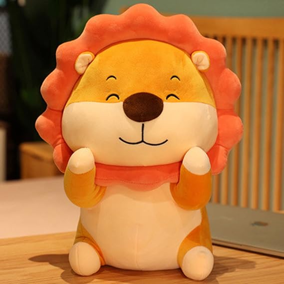 Plush Toy, Animal, Cute, Fluffy, Sleeping Pillow, Body Pillow, Comfortable, Women's, 29.5 inches 75 cm, Celebration, Sewing, Soft, Comfortable Toy, Zoo, Interior, Brown, Christmas Present, Birthday, Anniversary, Shop Decoration