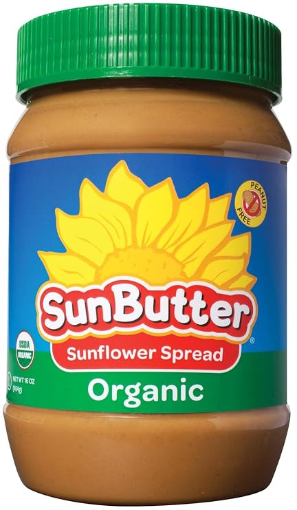 SunButter SunButter Organic Sunflower Seed Spread, 16 oz Plastic Jars