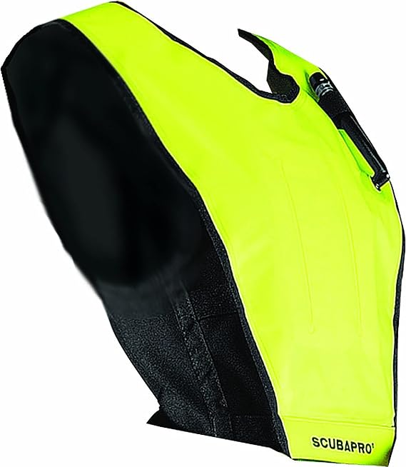 SCUBAPRO Cruiser Adult Diving Vest, Yellow/Black