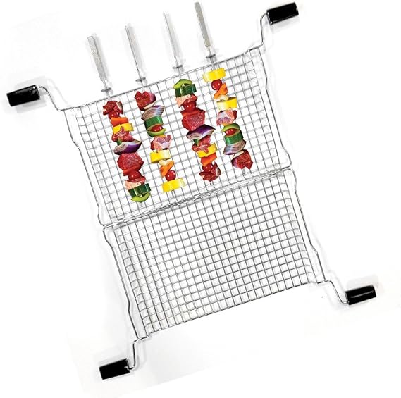 Ronco Ready Grill All Purpose Basket with Kabobs