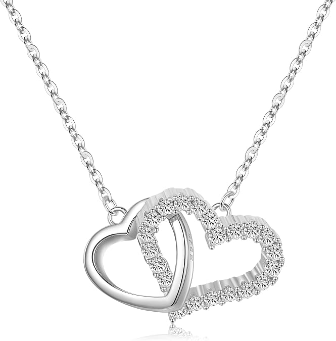 Christmas Necklaces Gifts for Women,Santa Claus Pendant Necklace,Christmas Gift for Wife/Lover/Cousin/Family,925 Sterling Silver Necklace