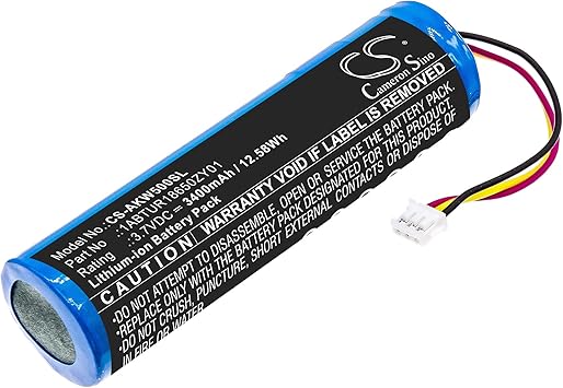 Replacement Battery for AKAI 5000 Solo EWI 5000 1ABTUR18650ZY01 (3400mAh)