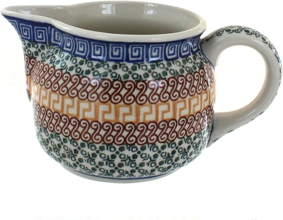 Blue Rose Polish Pottery Athena Small Pitcher