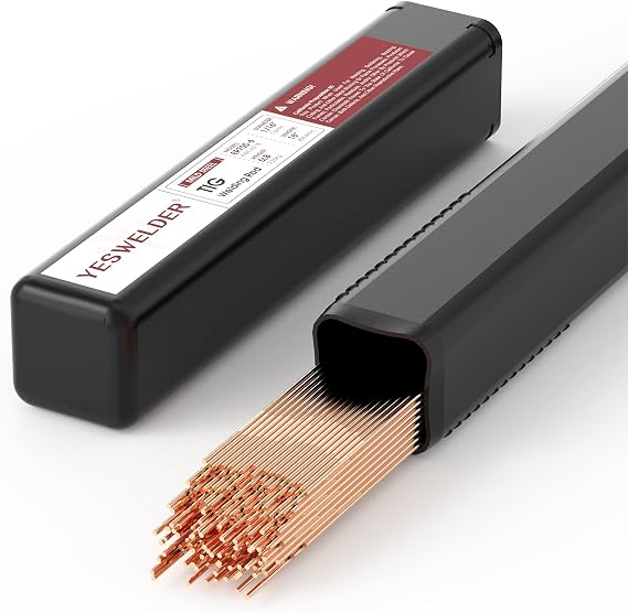 YESWELDER TIG Welding Rod ER70S-6 1/16"x16" 5LB | Mild Steel