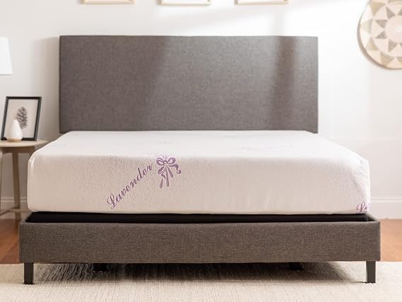 Tulo by Mattress Firm | 10 INCH Memory Foam Lavender Mattress | Pain-REDUCING Pressure Relief | Twin Size